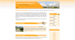 Desktop Screenshot of caravanandcamping-uk.com